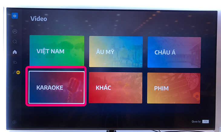 Cách hát karaoke bằng ứng dụng nhạc của tui trên tivi LG