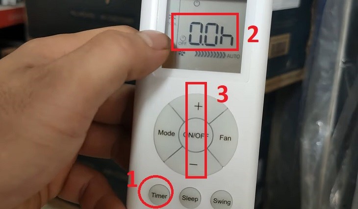 Hẹn giờ tắt điều hòa Casper dòng I series
