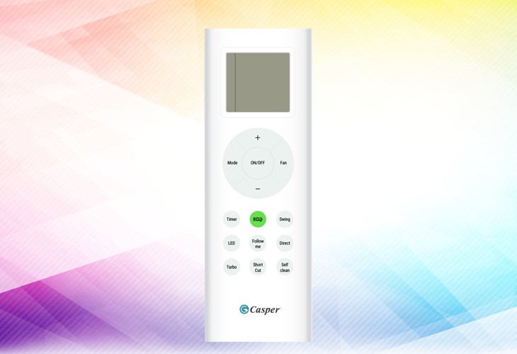 Mẫu remote của điều hòa Casper dòng I series