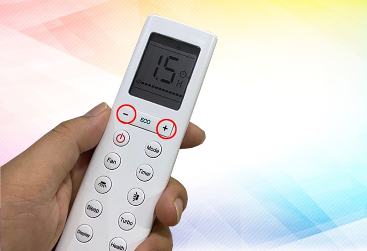 Remote của điều hòa Casper dòng M series