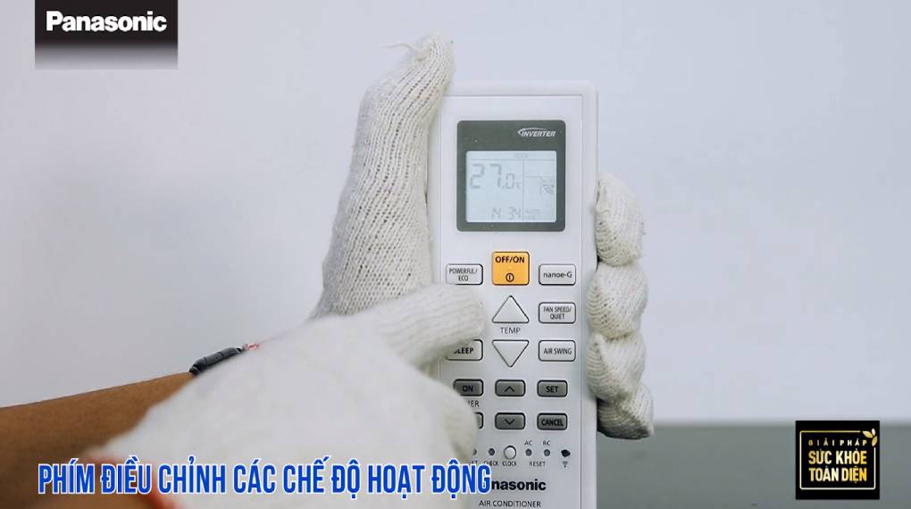 Hướng dẫn sự dụng các chức năng trên điều khiển máy lạnh - Điều chỉnh chế độ