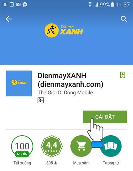 Cách tải ứng dụng