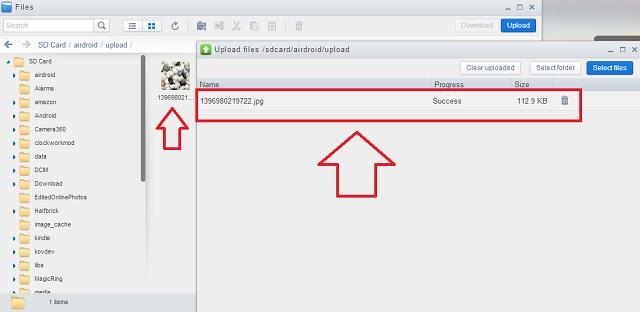 Chia sẻ file qua kết nối không dây