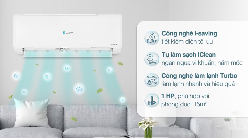 Điều hòa Casper Inverter 1 HP TC-09IS35