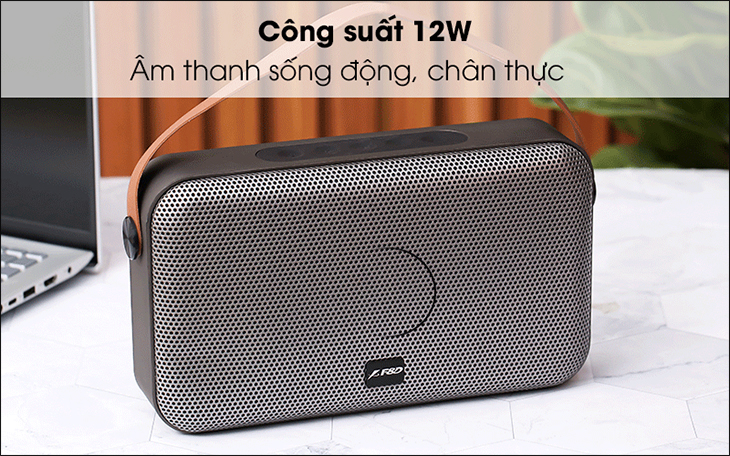 Loa Bluetooth Fenda W19 Nâu