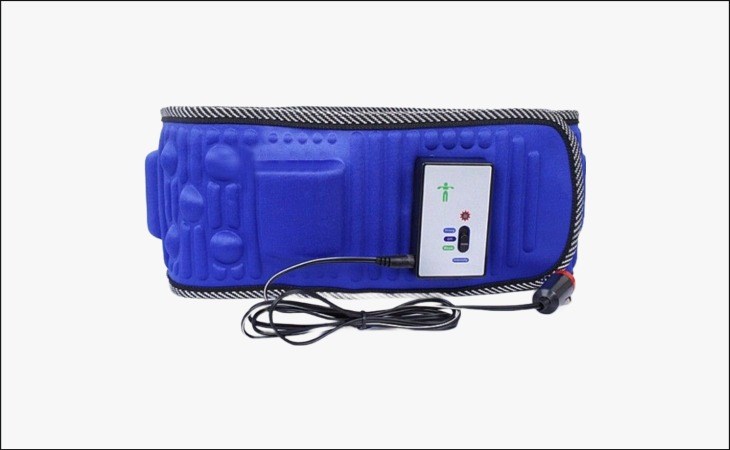 Máy massage bụng sử dụng pin giúp người dùng thuận tiện sử dụng được ở nhiều nơi