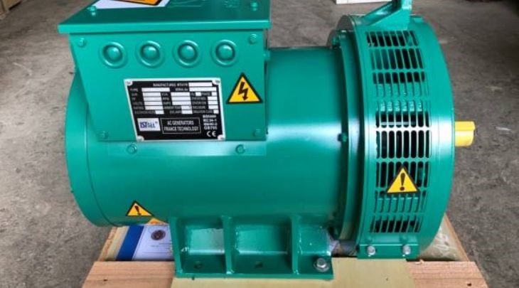 Máy phát điện dùng sức nước để tạo ra dòng điện