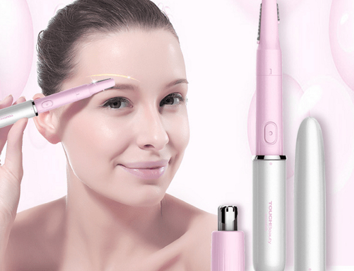 Máy tỉa lông mũi và lông mày Touch Beauty TB1458 có thể dùng ở nhiều vùng lông khác