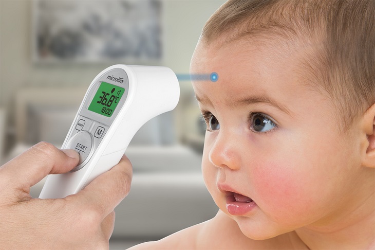 Nhiệt kế điện tử hồng ngoại Microlife NC200 có kết quả đo chính xác cao với mức sai số thấp