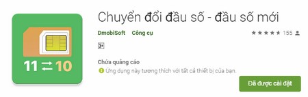 Hướng dẫn chuyển danh bạ từ 11 số về 10 số