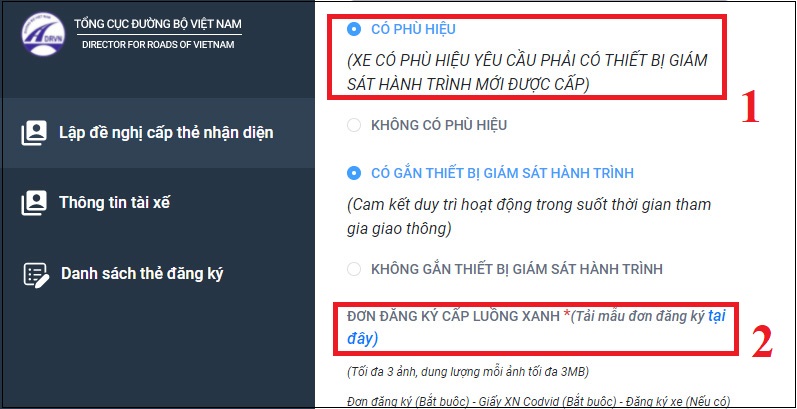 Bước 4: Tải mẫu đơn đăng ký và điền thông tin