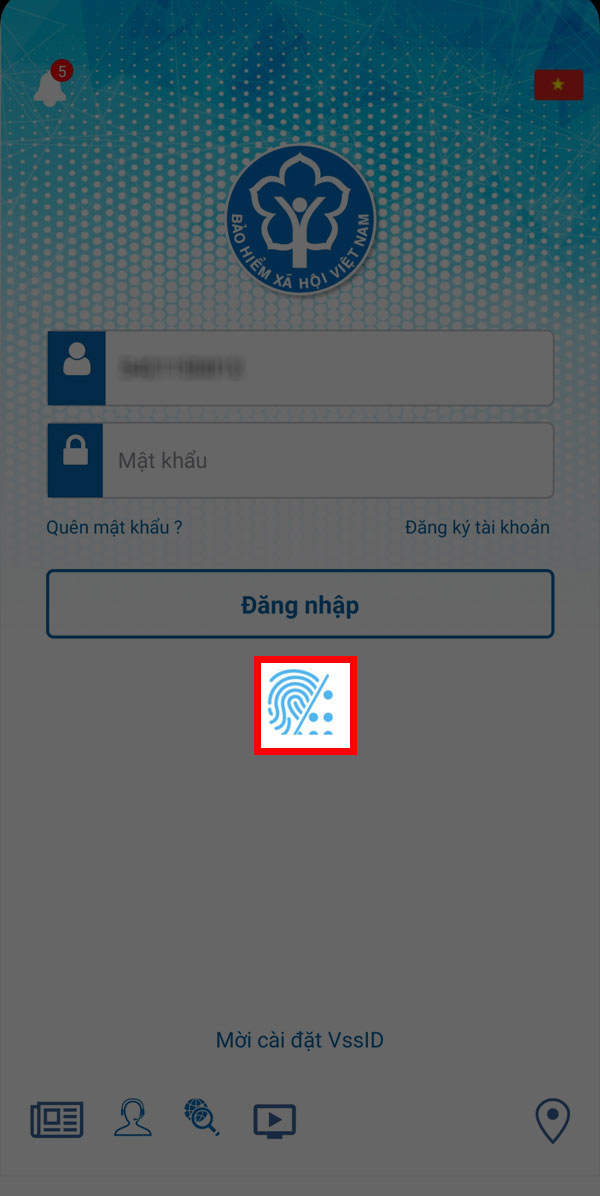 Từ những lần sau, chỉ cần chạm vân tay hoặc quét khuôn mặt là vào ứng dụng nhanh chóng