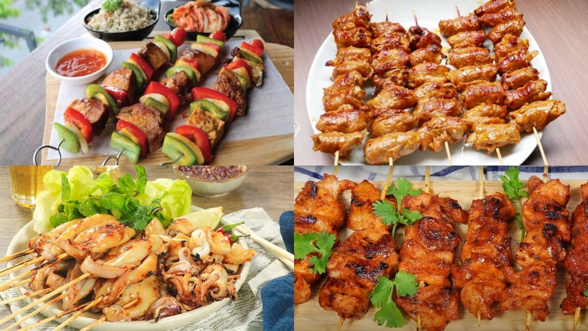 Đồ nướng không quá 120 độ C và thời gian khoảng 5 - 10 phút