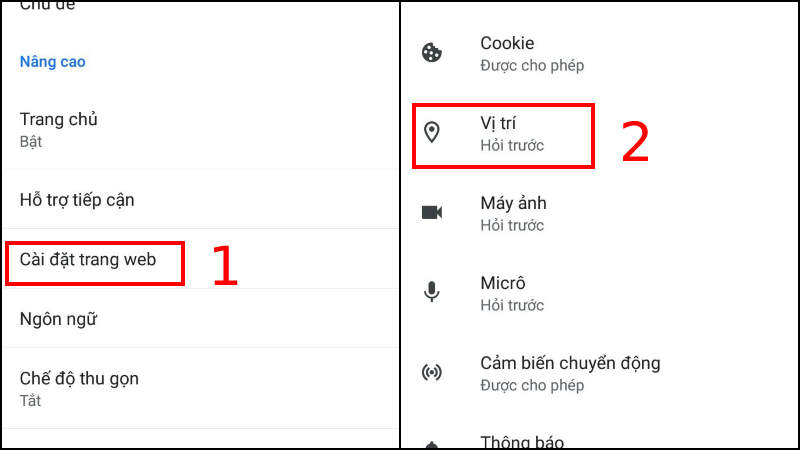 Hướng dẫn dành cho thiết bị di động smartphone, tablet