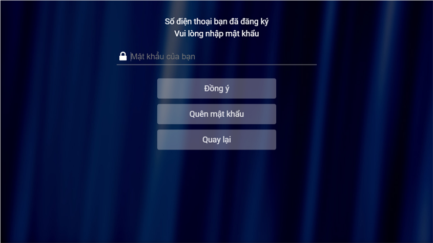 Nhập Mật khẩu