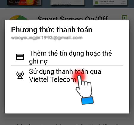 Cách mua ứng dụng trên Play Store không cần thẻ Visa