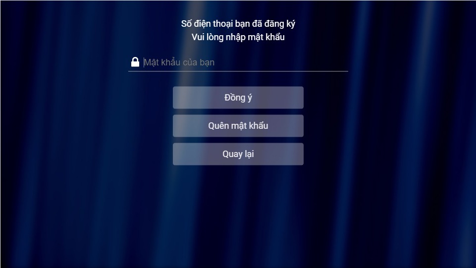 Nhập Mật khẩu