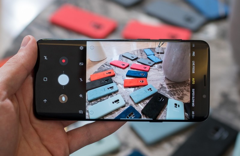 quay video siêu chậm trên galaxy s9