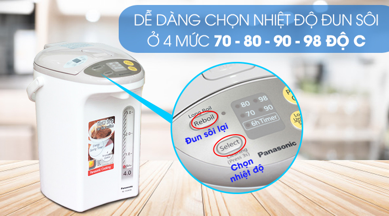 Bạn chỉ sử dụng bình để đun nước sôi
