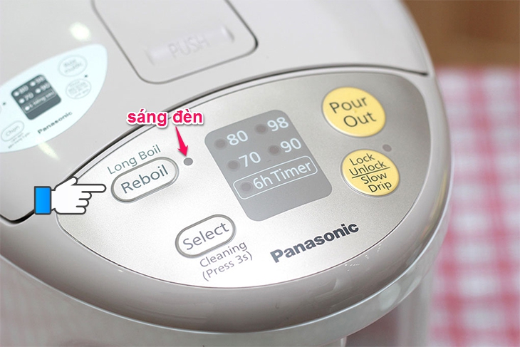 Chức năng đun sôi lại nước (Reboil)