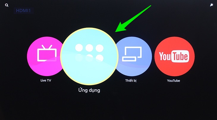 Chọn Ứng dụng