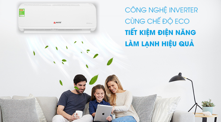 Chế độ Eco trên điều hòa Akito
