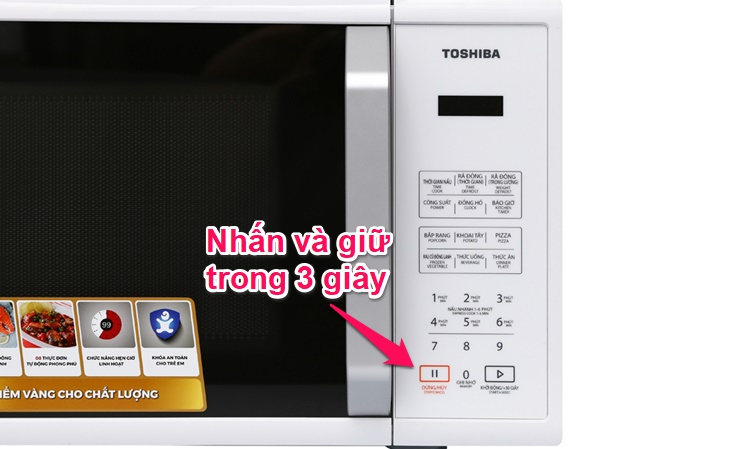 Chức năng khóa bảng điều khiển