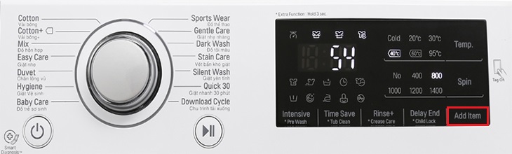 Add Item (Thêm đồ giặt)