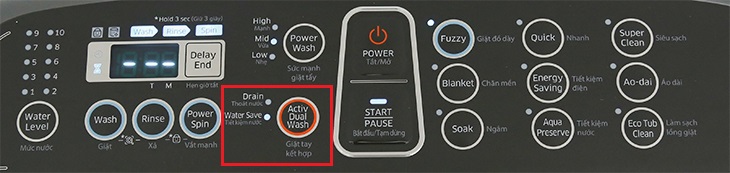 Active Dual Wash (Giặt tay kết hợp)