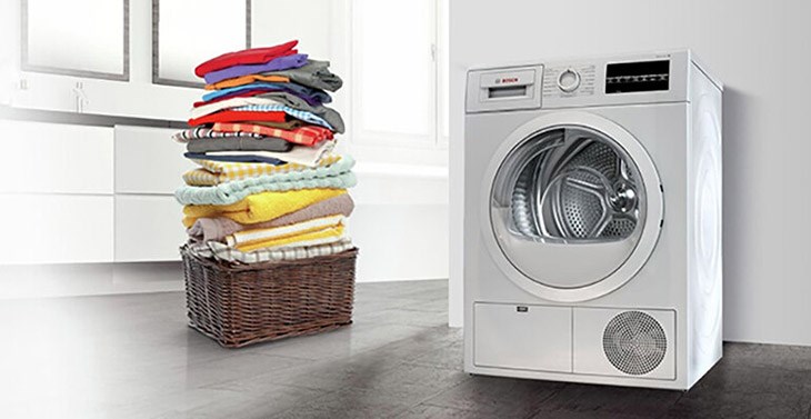 Máy sấy quần áo tăng tuổi thọ, kéo dài thời gian sử dụng nhờ sử dụng máy đúng cách