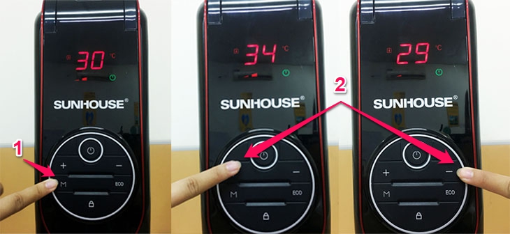 Chức năng điều chỉnh nhiệt độ