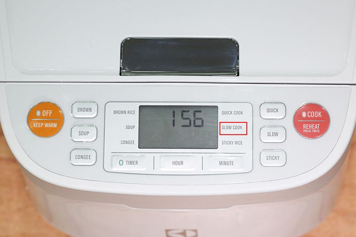 Chọn Slow Cook để chế biến các món cần ninh nhừ