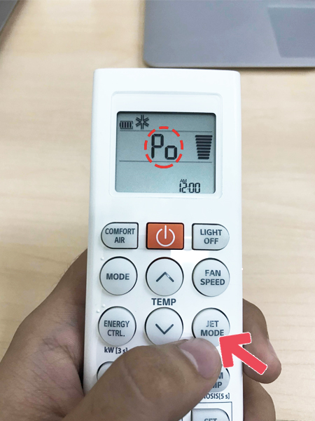Hướng dẫn sử dụng remote cho dòng máy lạnh LG APF, API - Làm lạnh nhanh tức thì