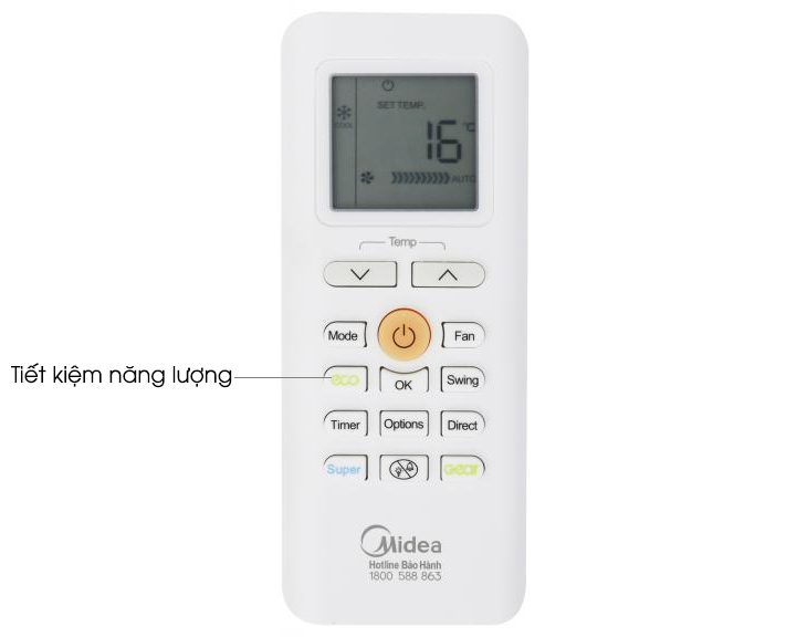 Chế độ tiết kiệm năng lượng Eco