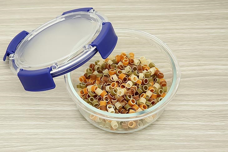 Hộp đựng thực phẩm thủy tinh 650 ml Delites LK650RD được làm từ thủy tinh chịu nhiệt cao cấp, an toàn cho sức khỏe, dễ vệ sinh