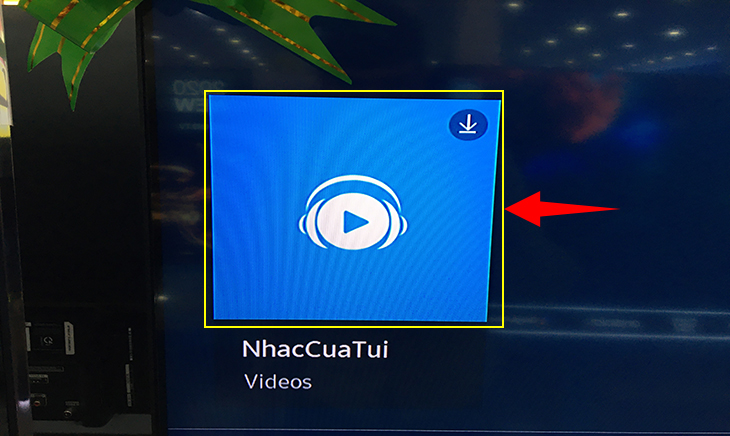 Cách sử dụng ứng dụng nhạc của tui trên smart tivi Samsung 2020 5