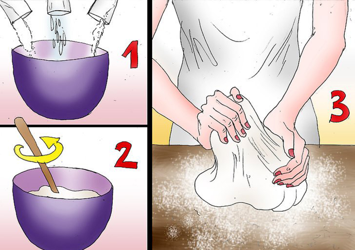 Làm bột muối