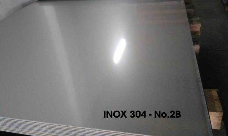 Bề mặt No.2B của inox 304