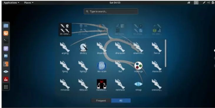 Điểm mạnh của Kali Linux là có giao diện dễ dàng sử dụng