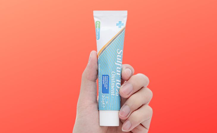 Kem Sulfur 10% Ointment ngăn ngừa mụn hiệu quả trên làn da bạn