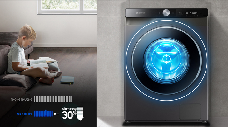 Động cơ Digital Inverter giảm ồn, chống rung đến 30%
