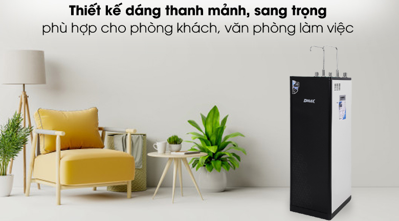 Thiết kế tủ đứng nhỏ gọn, di chuyển dễ dàng