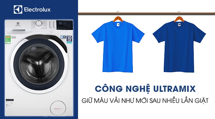UltraMix giúp giặt sạch mạnh mẽ, bảo vệ quần áo bền đẹp