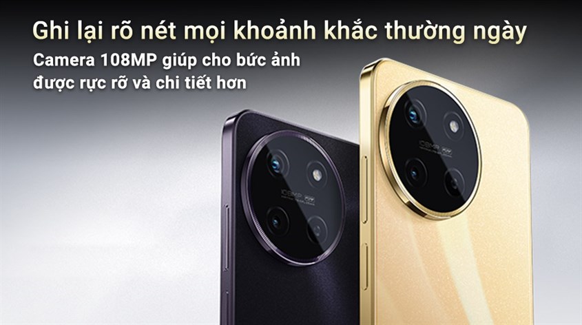 realme 11 4G được trang bị bộ camera thiết kế độc đáo với độ phân giải khủng