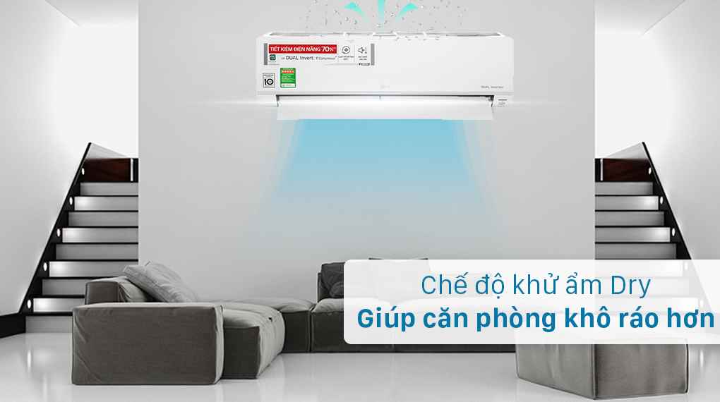Chế độ khử ẩm Dry