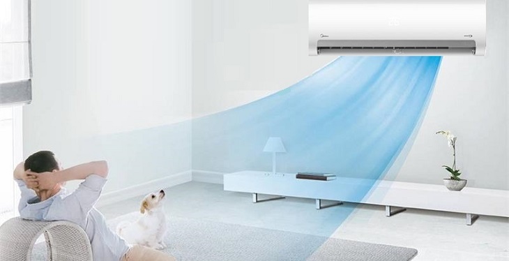 Điều chỉnh hướng gió tự động Follow Me – Máy lạnh Midea