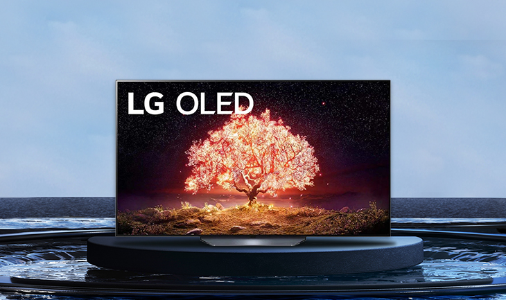 Tivi LG OLED B1 series sở hữu thiết kế viền kim loại cứng cáp kết hợp với màn hình OLED siêu mỏng toát nên vẻ sang trọng
