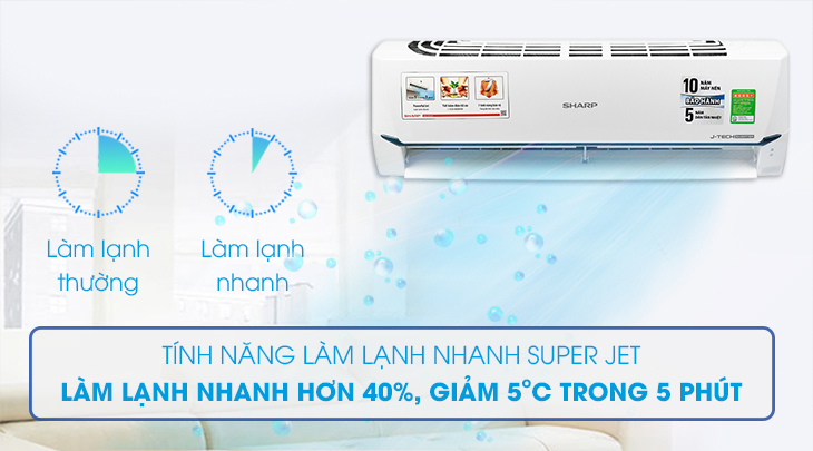 Làm lạnh mạnh mẽ