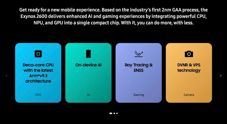 Exynos 2600 giúp cải thiện hiệu suất ray-tracing trong các trò chơi