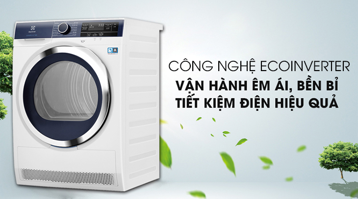 Đánh giá máy sấy bơm nhiệt Heatpump hoàn hảo nhất của Electrolux